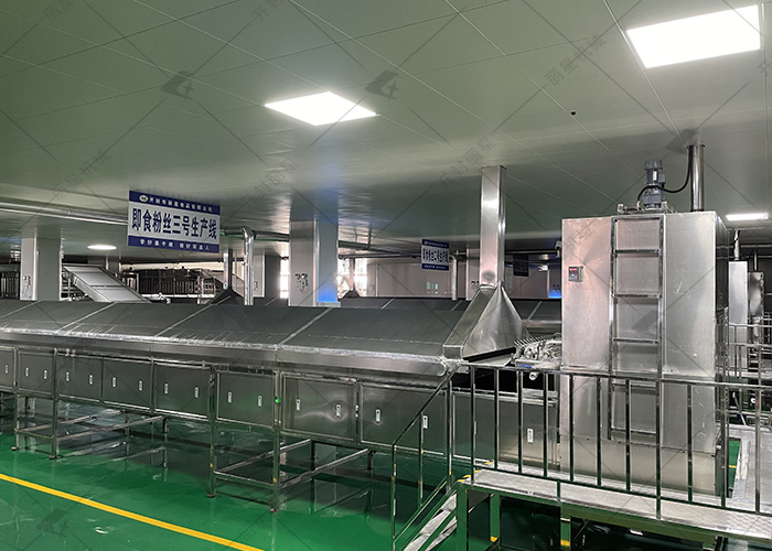 用机械出产酸辣粉若何让它口感筋道?
